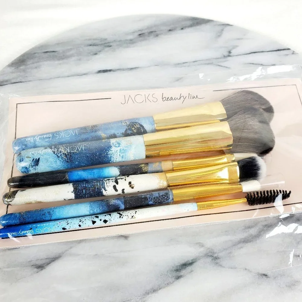 Designer‎ JACKS beauty line Makeup Brush Starter Set Aqua